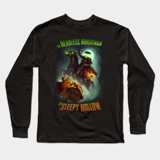 Headless Horseman (with Text) Long Sleeve T-Shirt